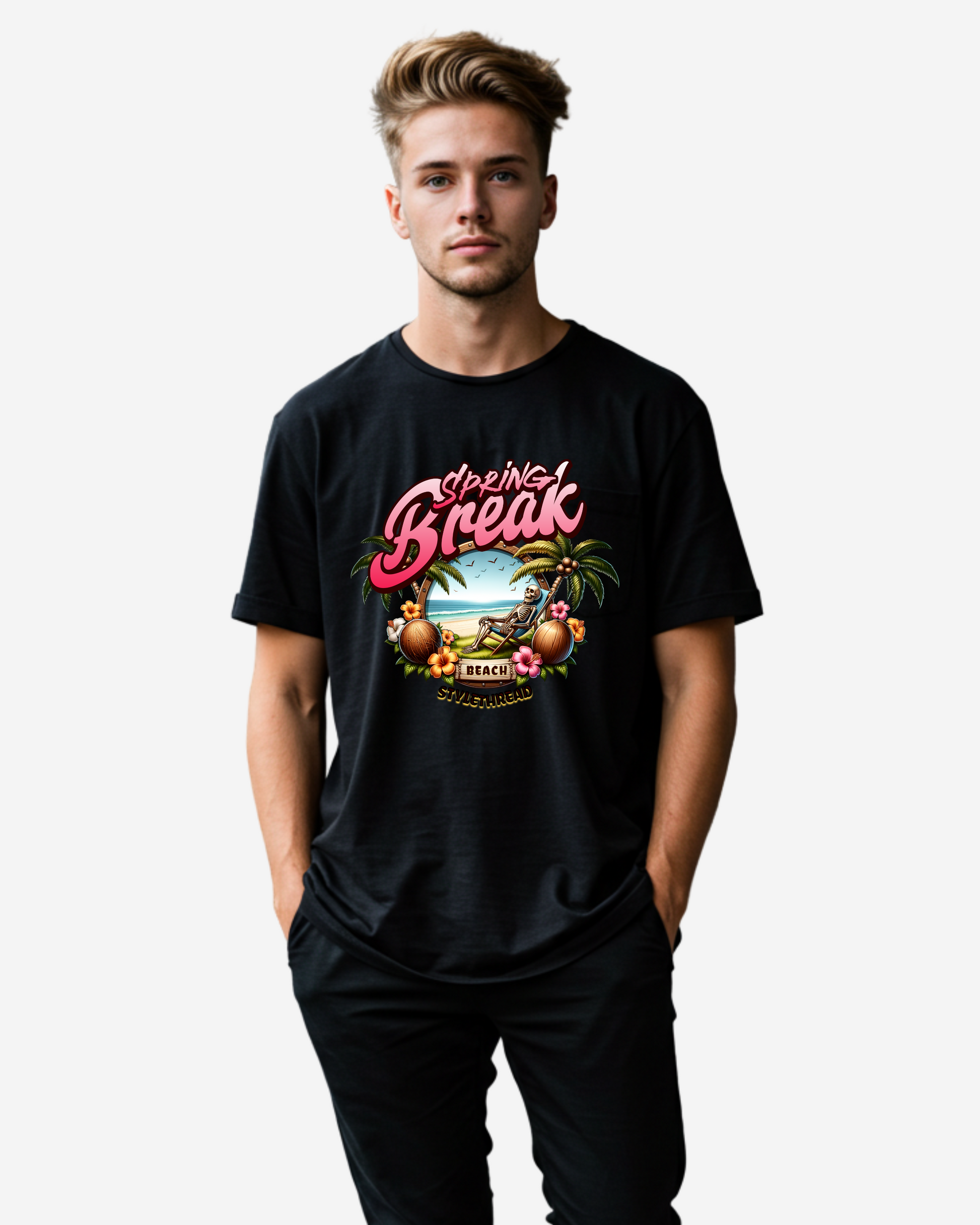 Spring Break Men's Oversized T-Shirt