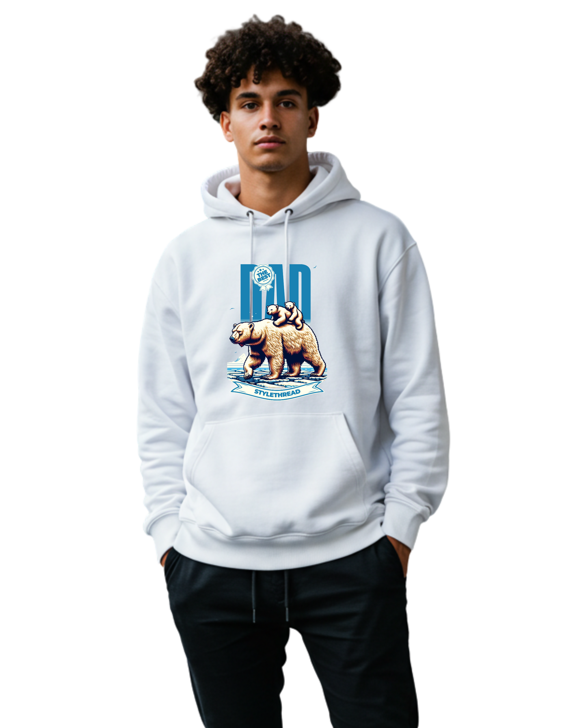 The Best Dad Men's Oversized Hoodie