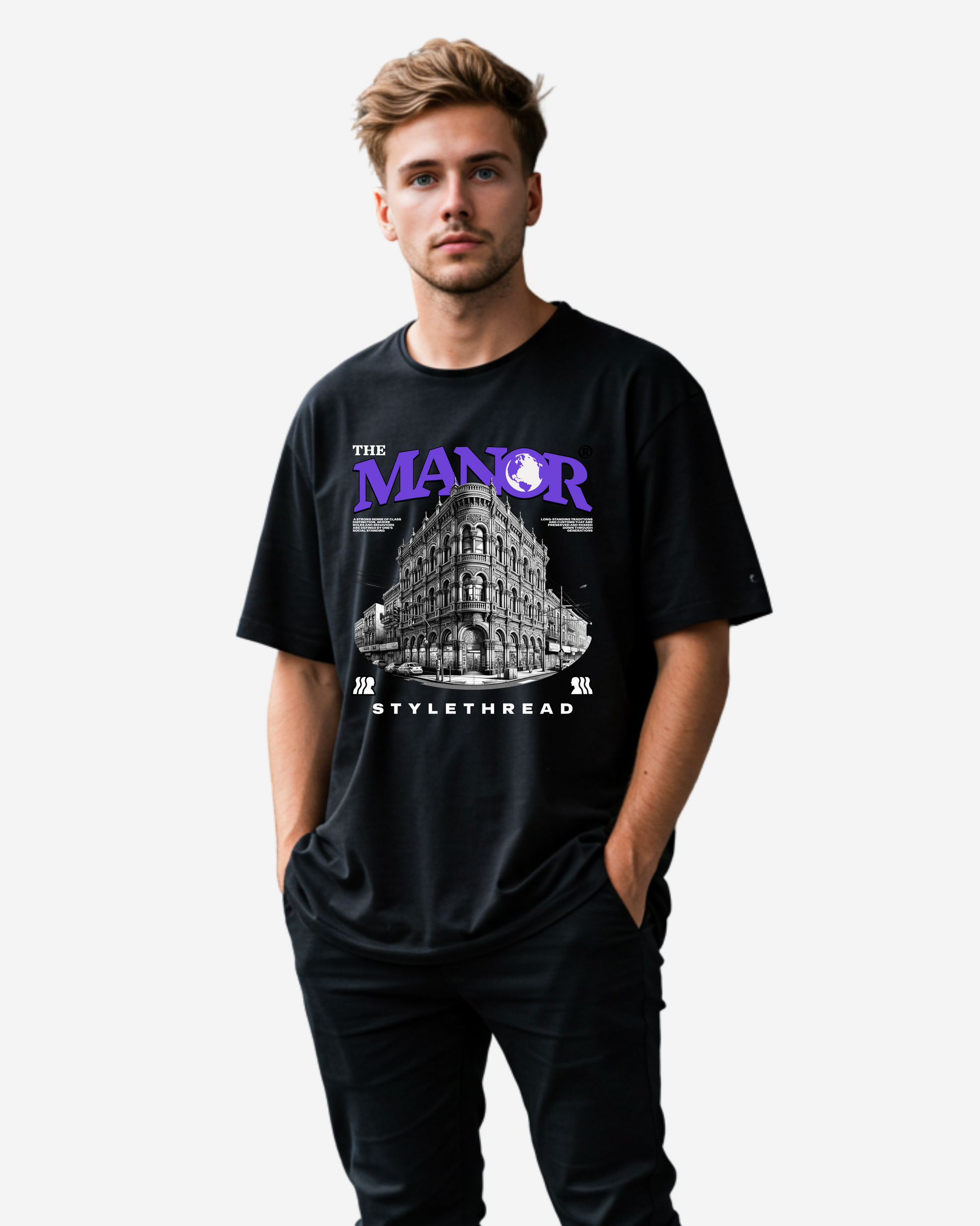Vintage Graphic Men's Oversized T-Shirt