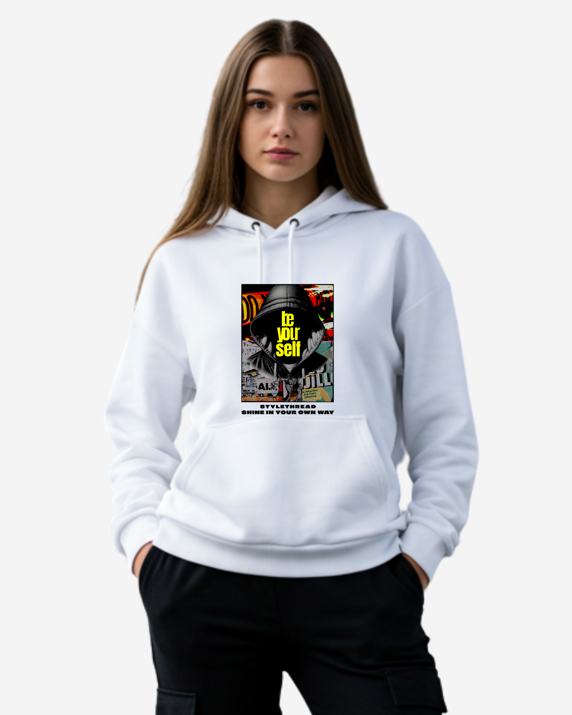 Be Your Self-Motivation Women's Oversized Hoodie