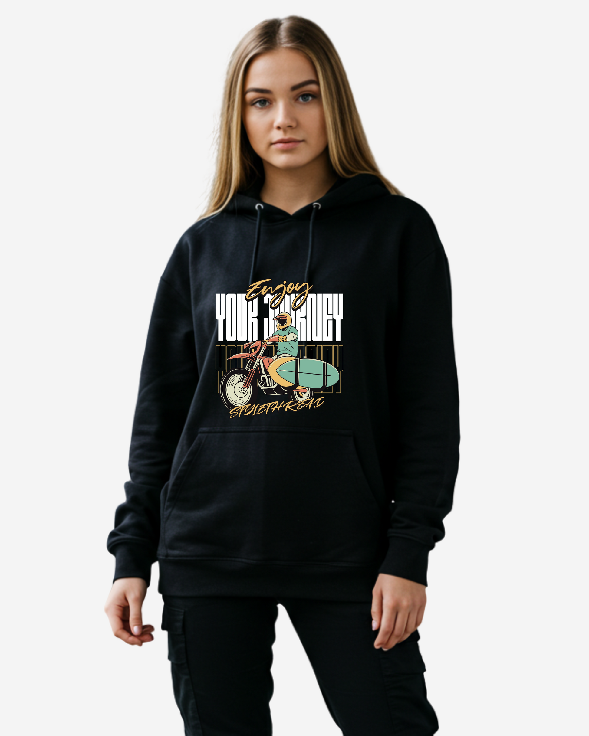 Enjoy Your Journey Women's Oversized Hoodie