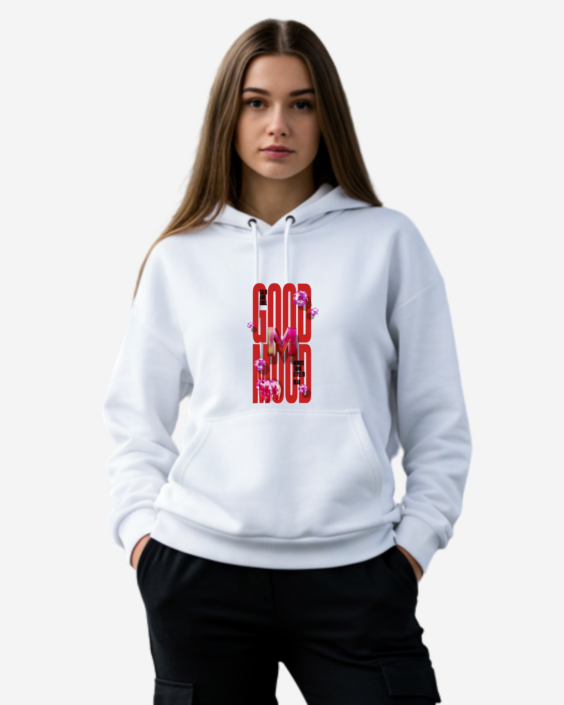 Good Mood Women's Oversized Hoodie