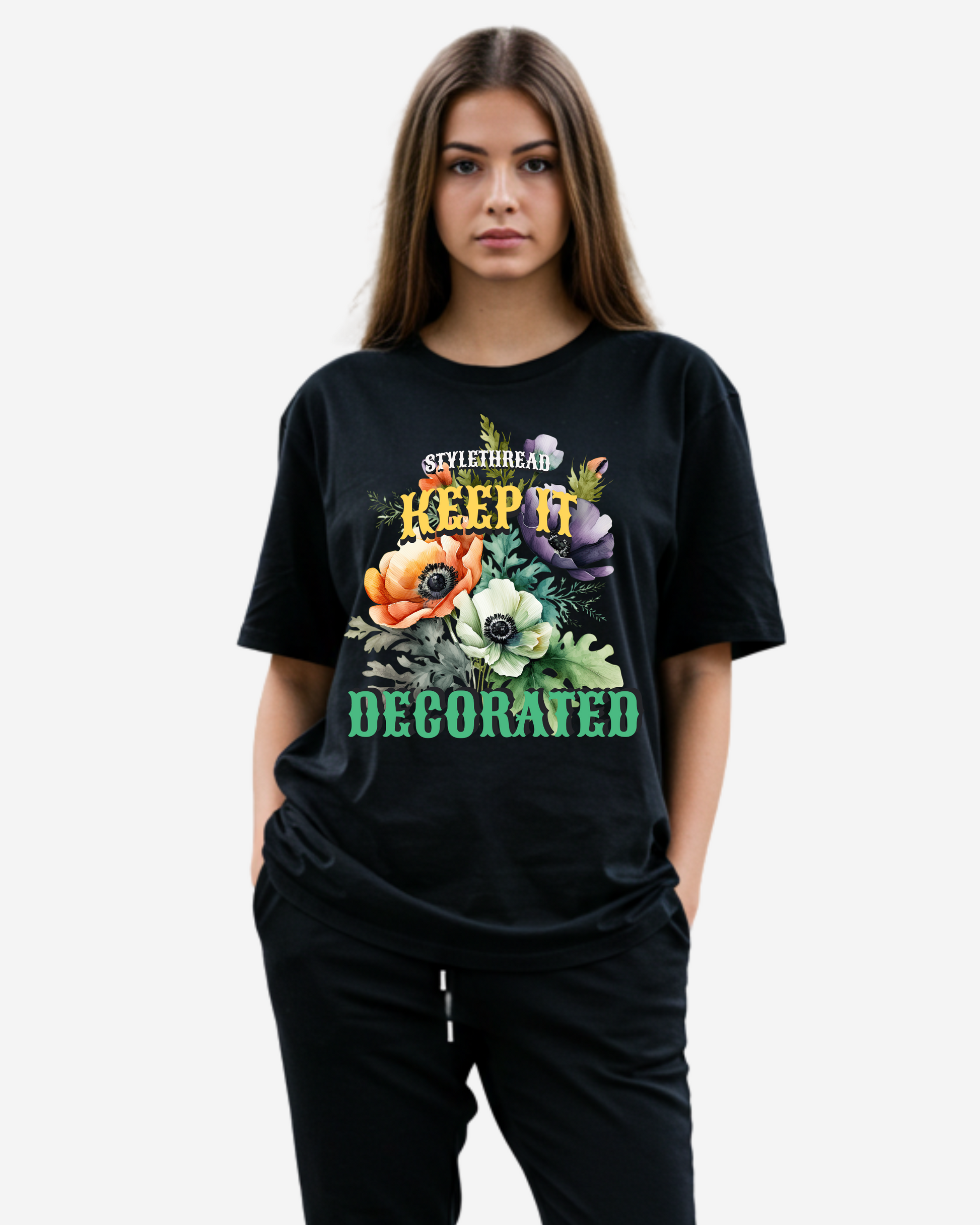 Keep It Decorated Women's Oversized T-Shirt