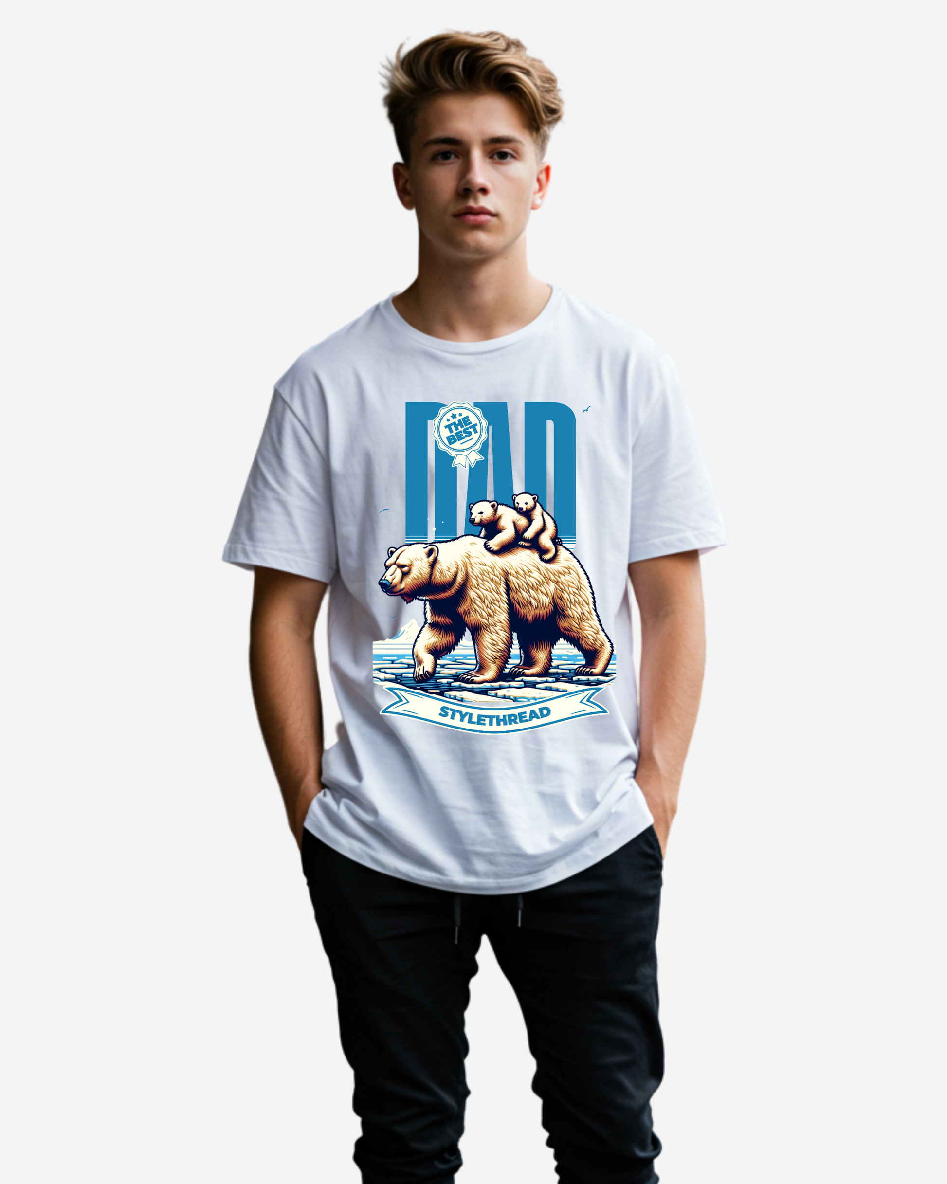 The Best Dad Men's Oversized T-Shirt