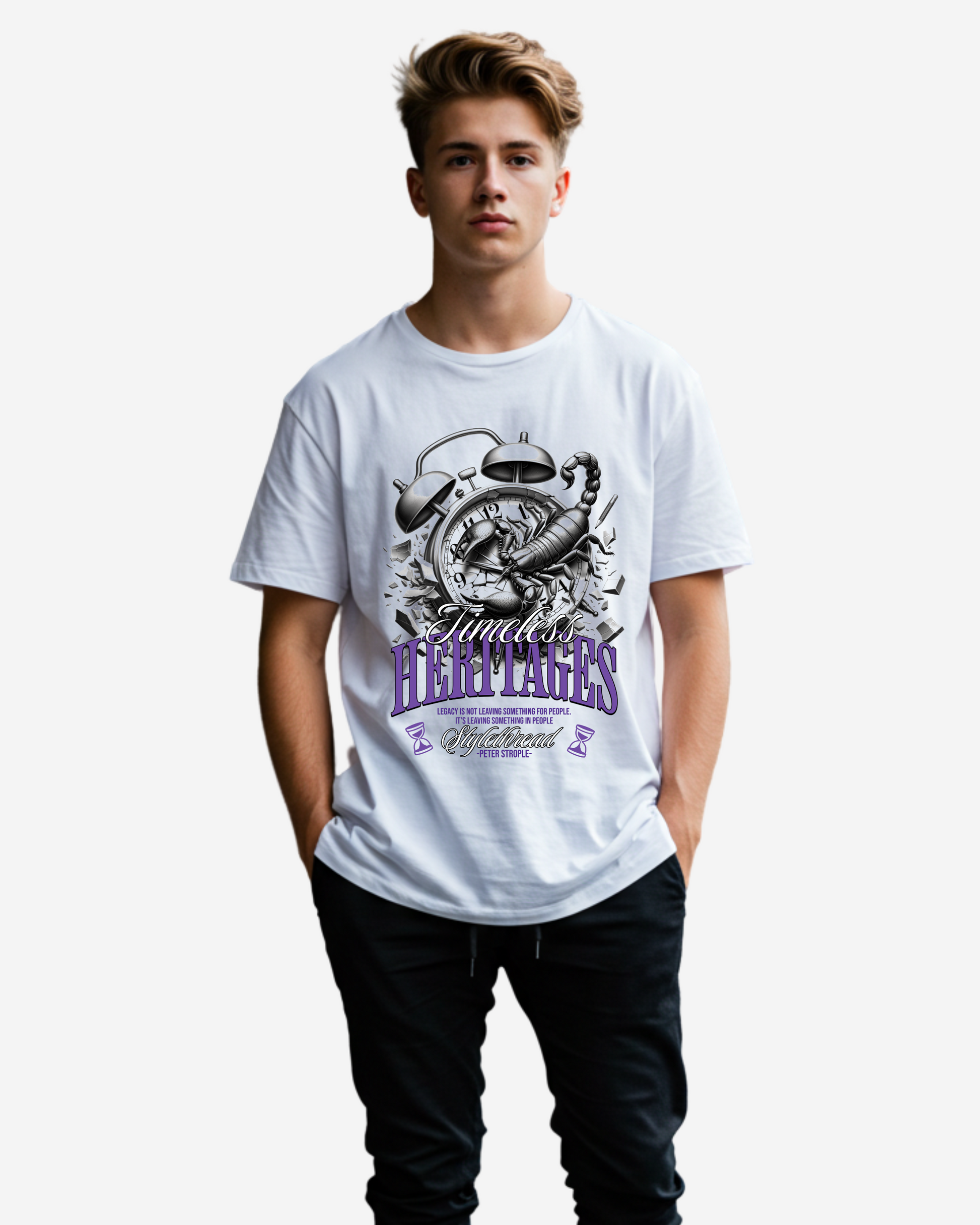 Timeless Heritages Men's Oversized T-Shirt