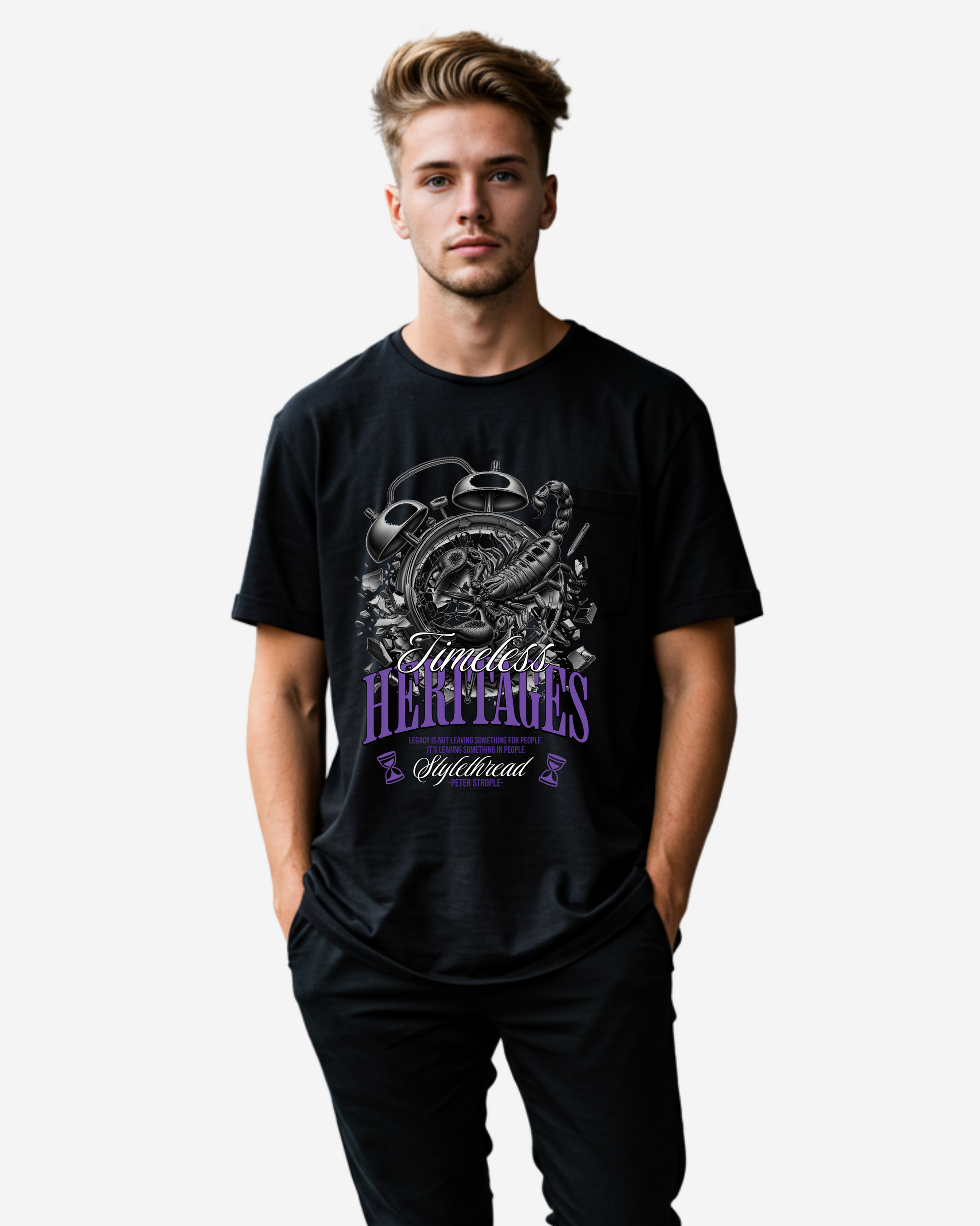 Timeless Heritages Men's Oversized T-Shirt