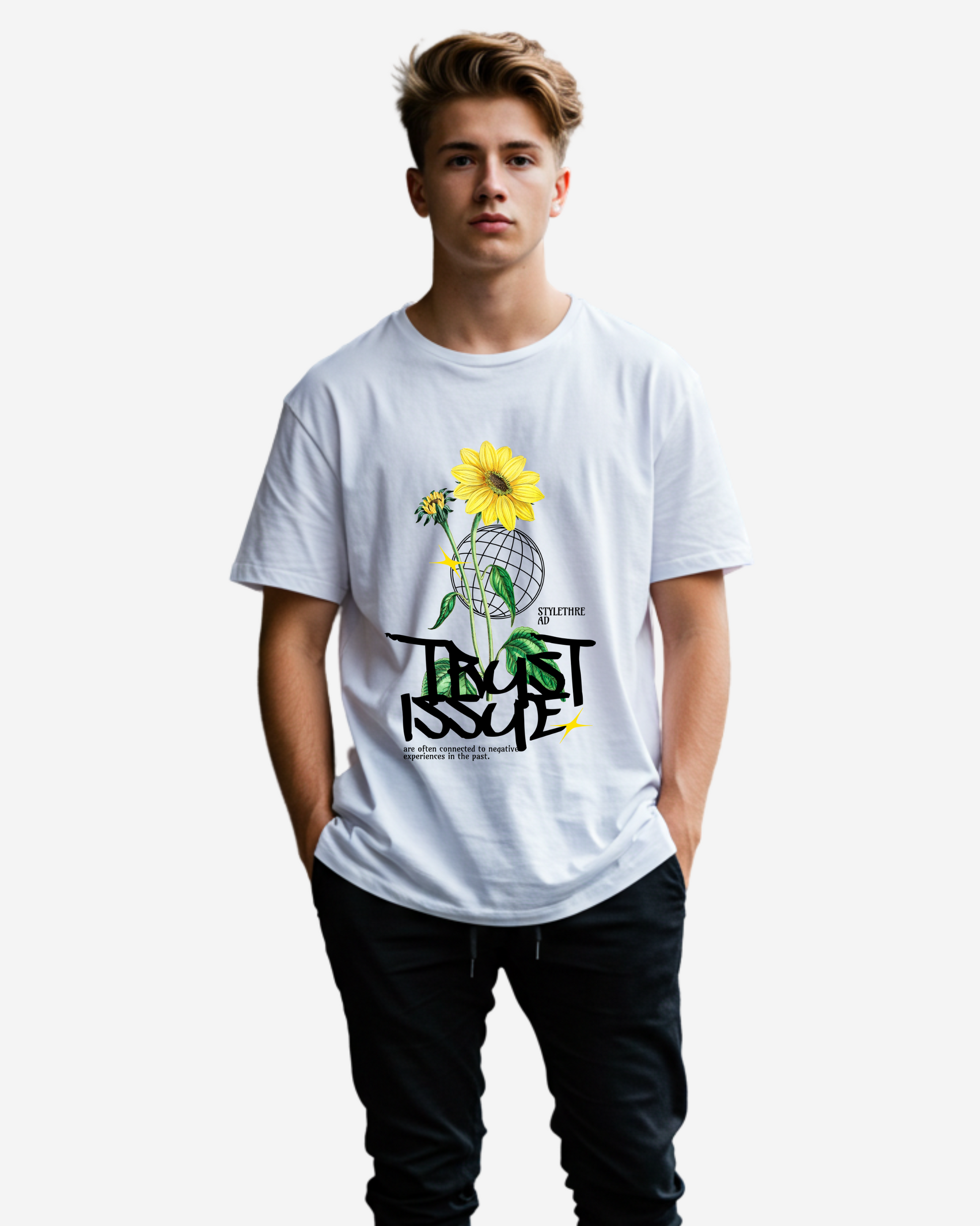 Trust Issue Men's Oversized T-Shirt