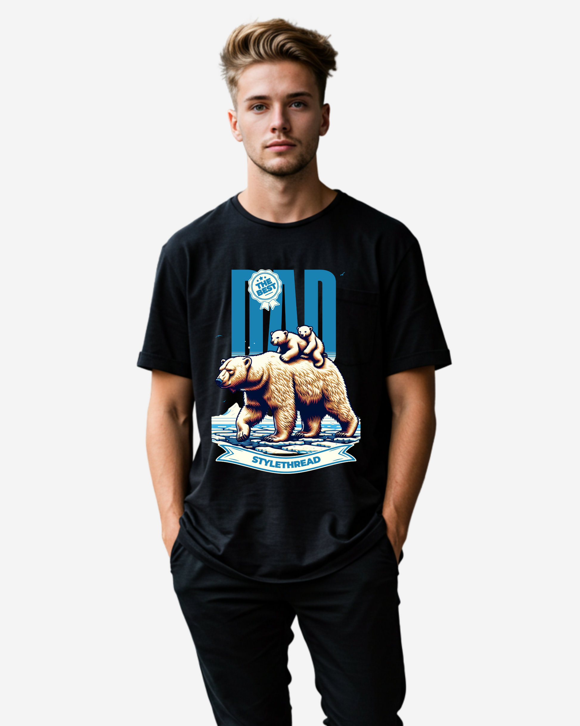 The Best Dad Men's Oversized T-Shirt