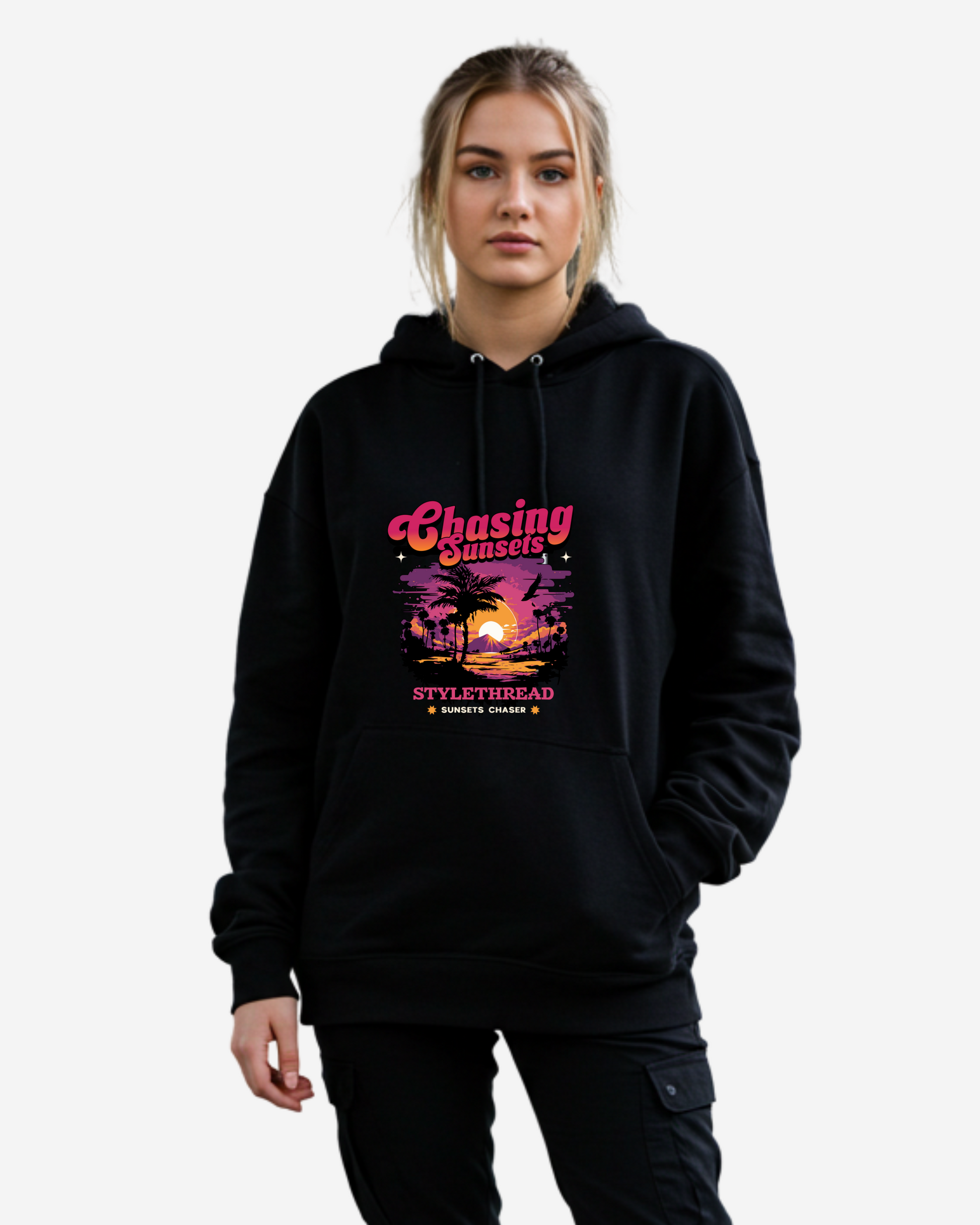 Chasing Sunsets Women's Oversized Hoodie
