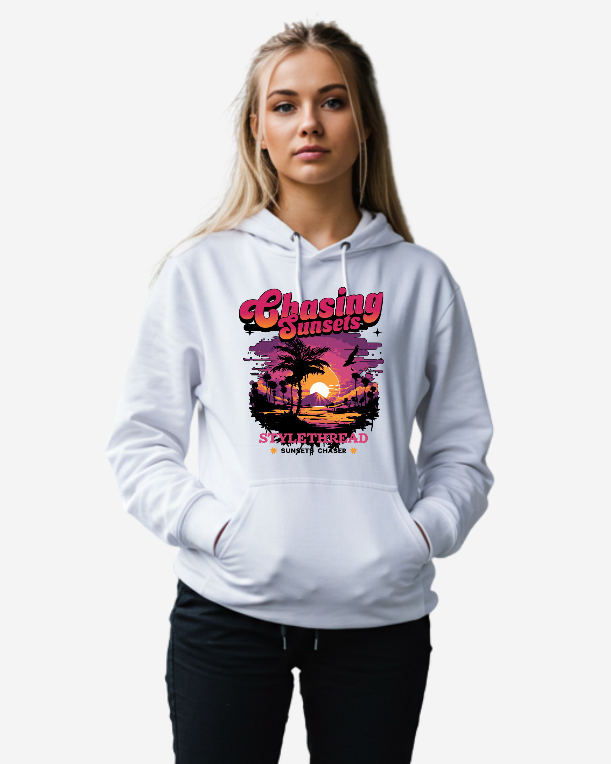 Chasing Sunsets Women's Oversized Hoodie