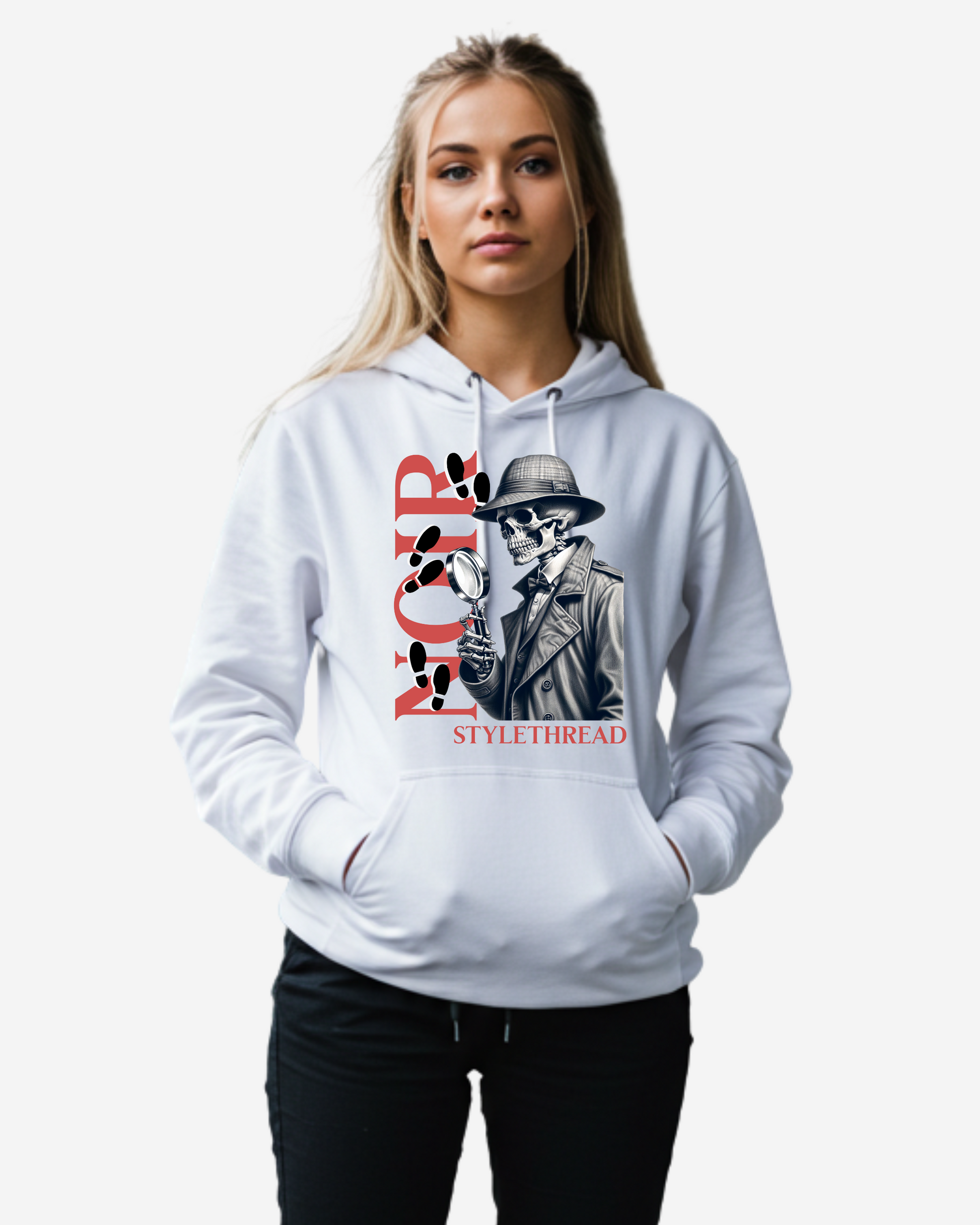 Detective Graphic Women's Oversized Hoodie