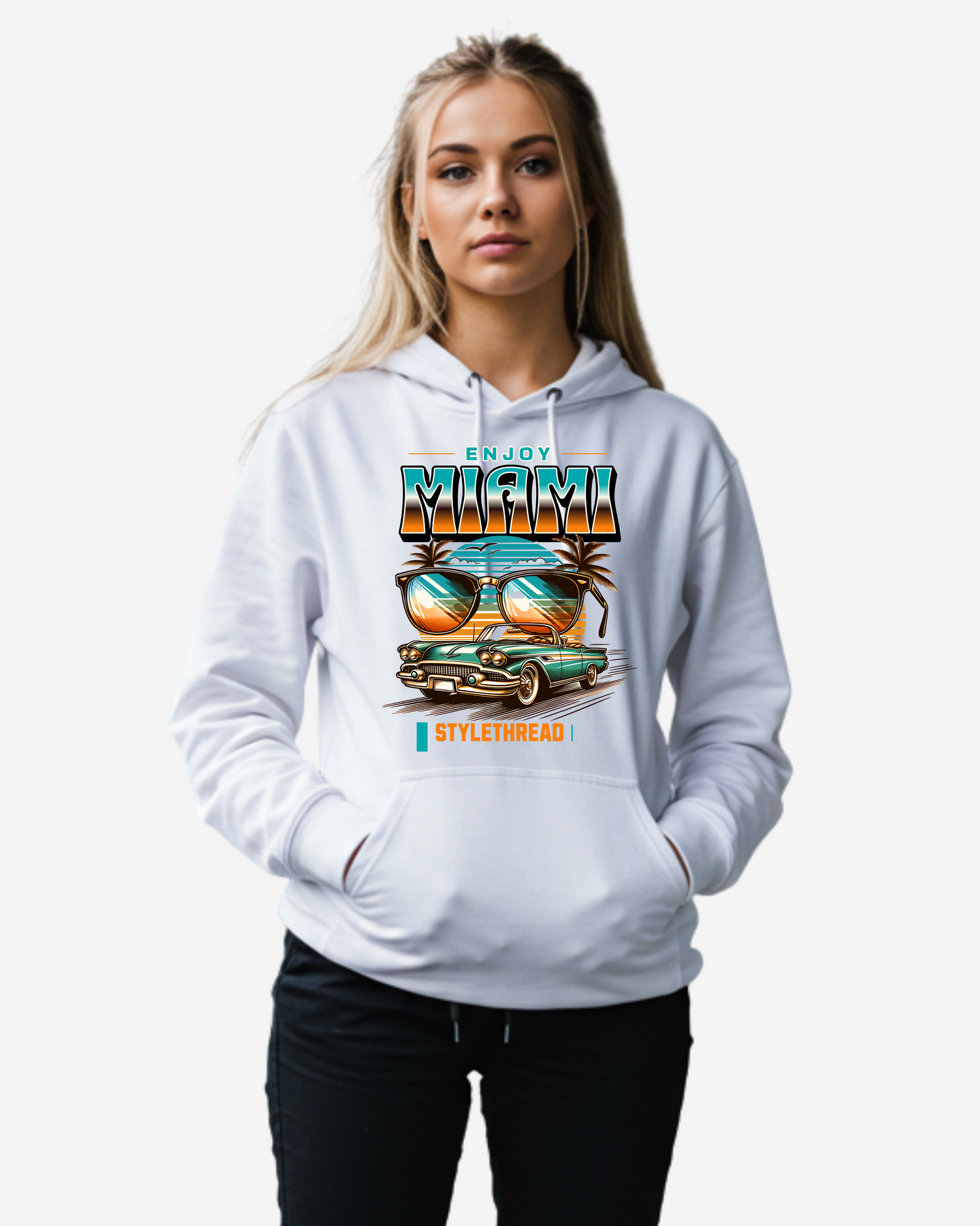 Enjoy Miami Women's Oversized Hoodie