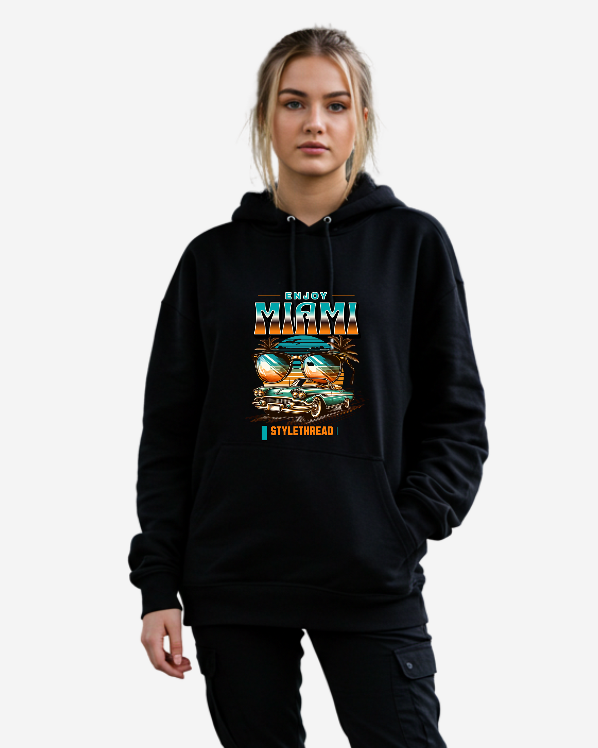 Enjoy Miami Women's Oversized Hoodie