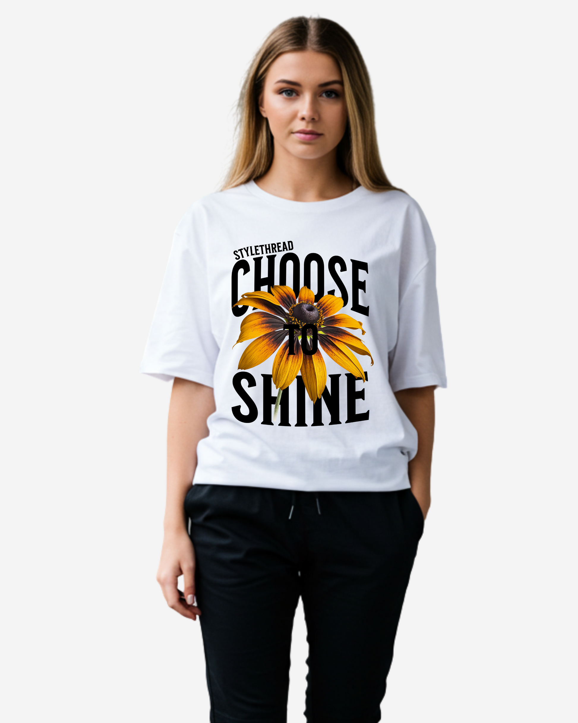 Choose To Shine Women's Oversized T-Shirt