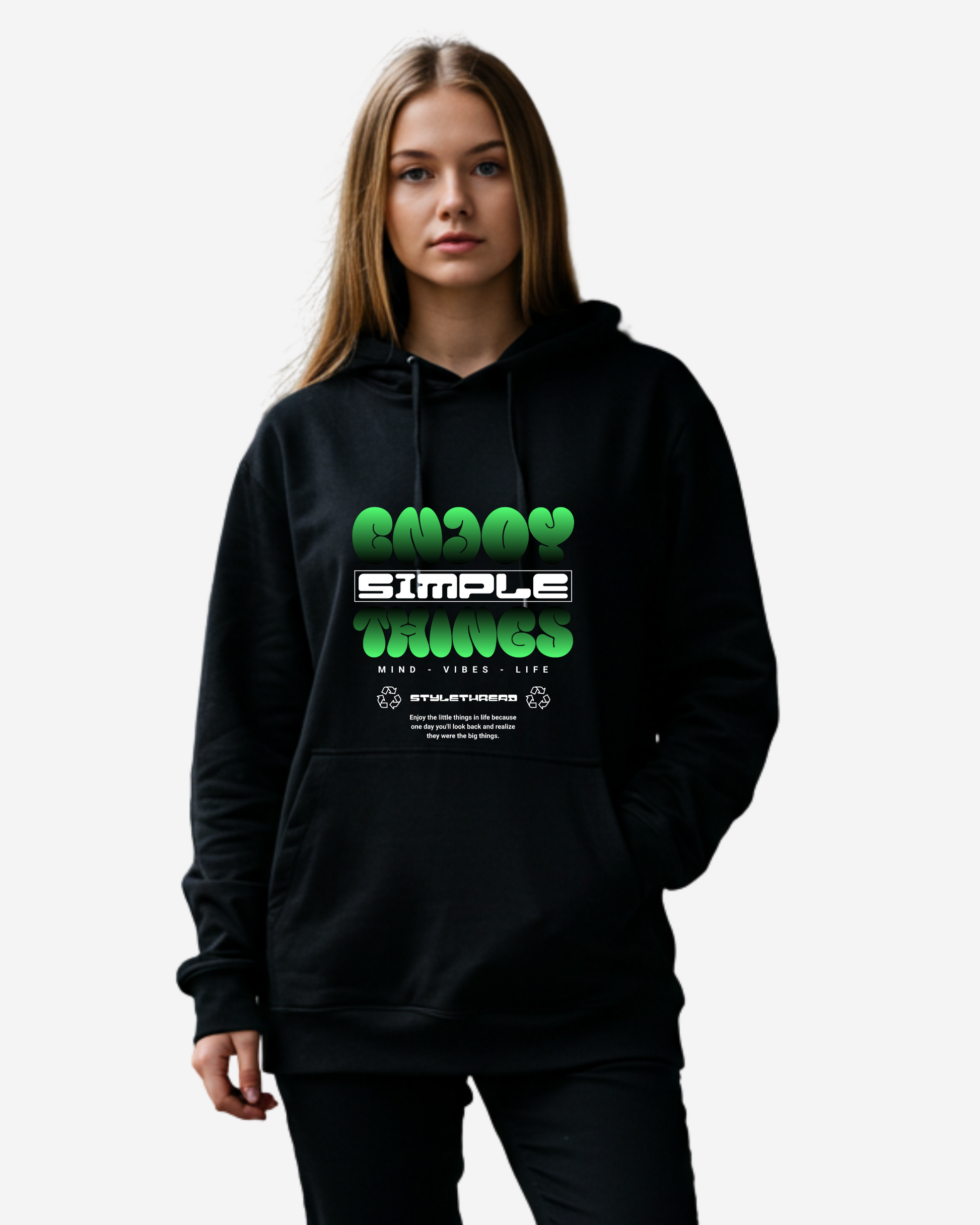 Enjoy Simple Things Women's Oversized Hoodie