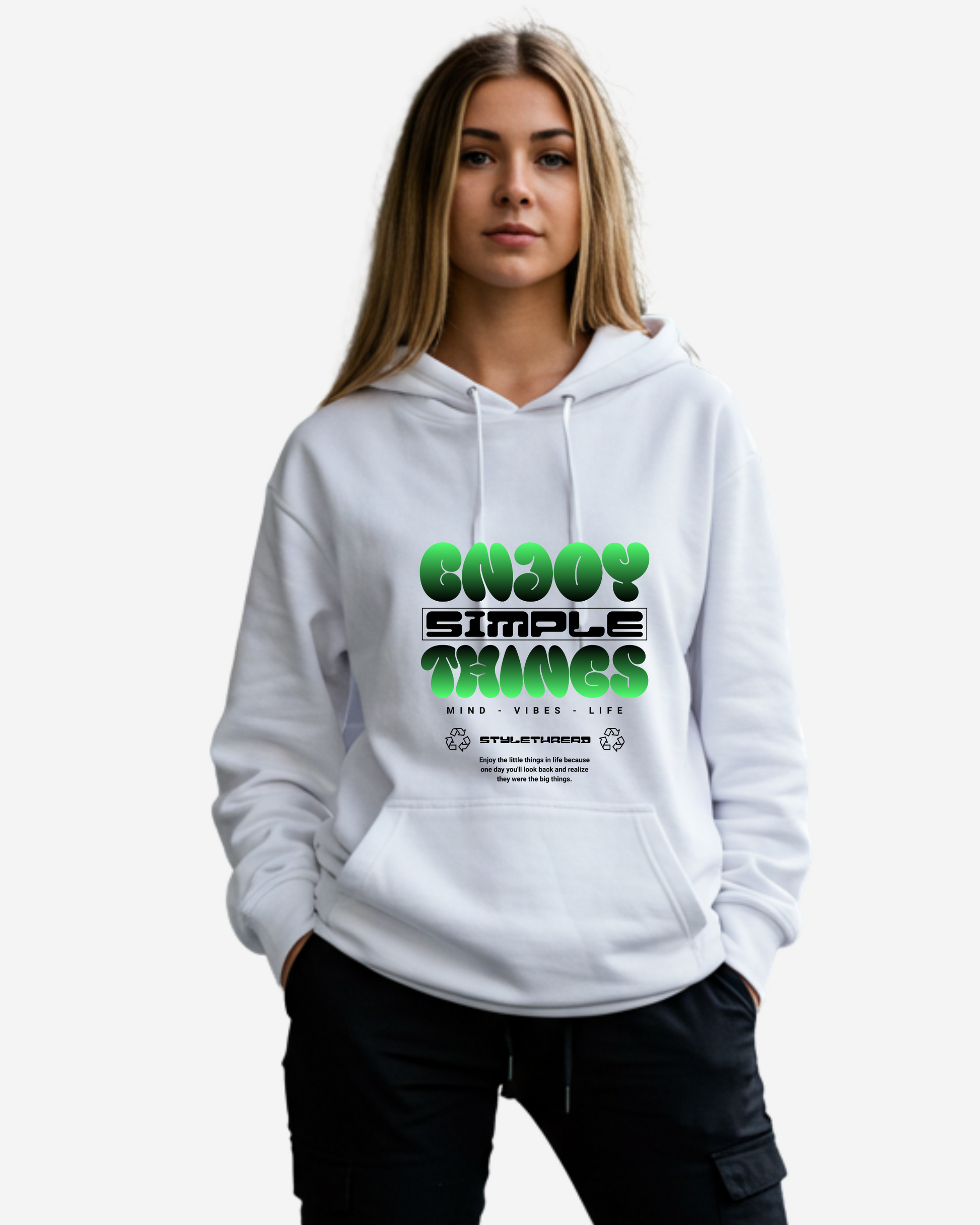 Enjoy Simple Things Women's Oversized Hoodie