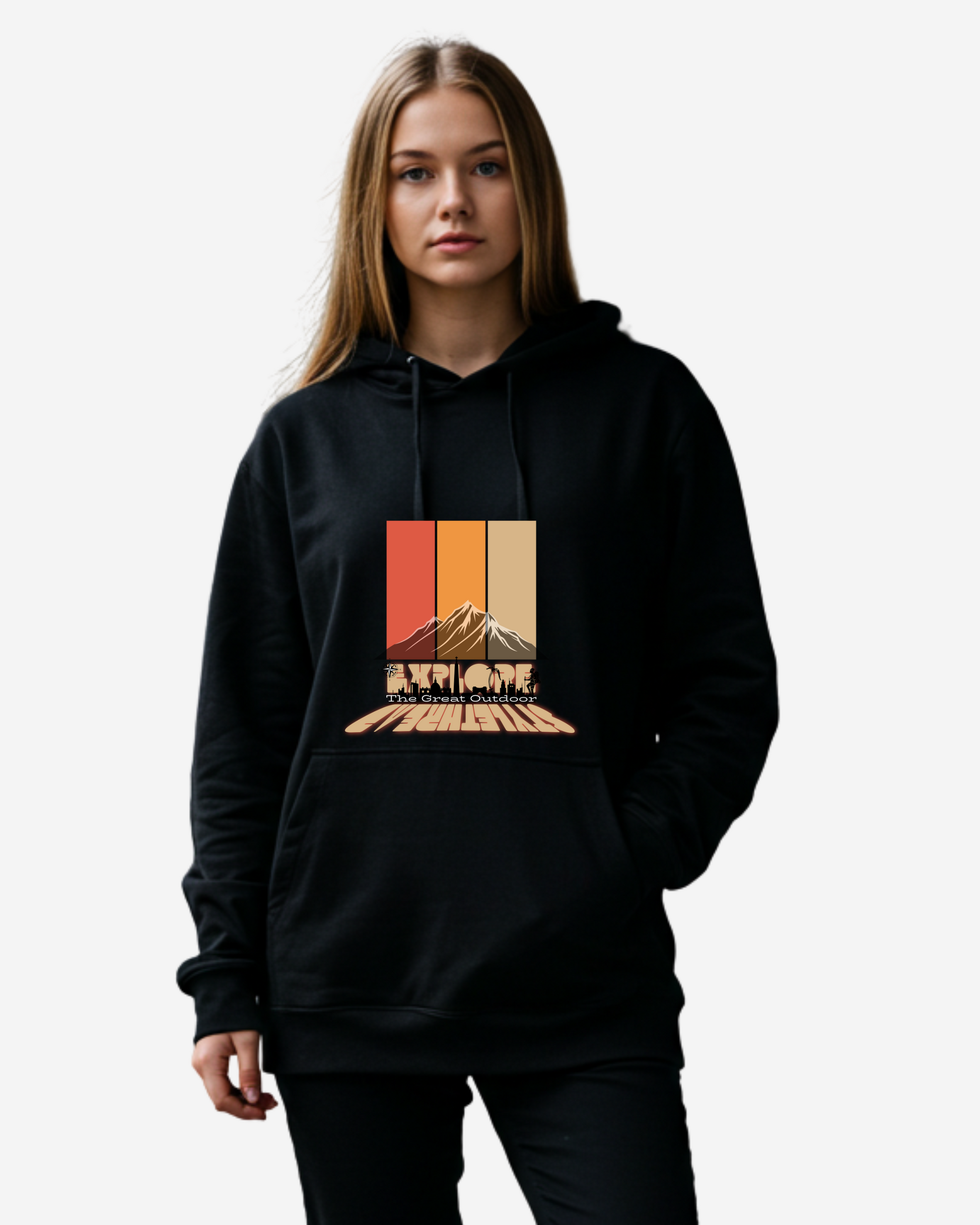Explore Women's Oversized Hoodie