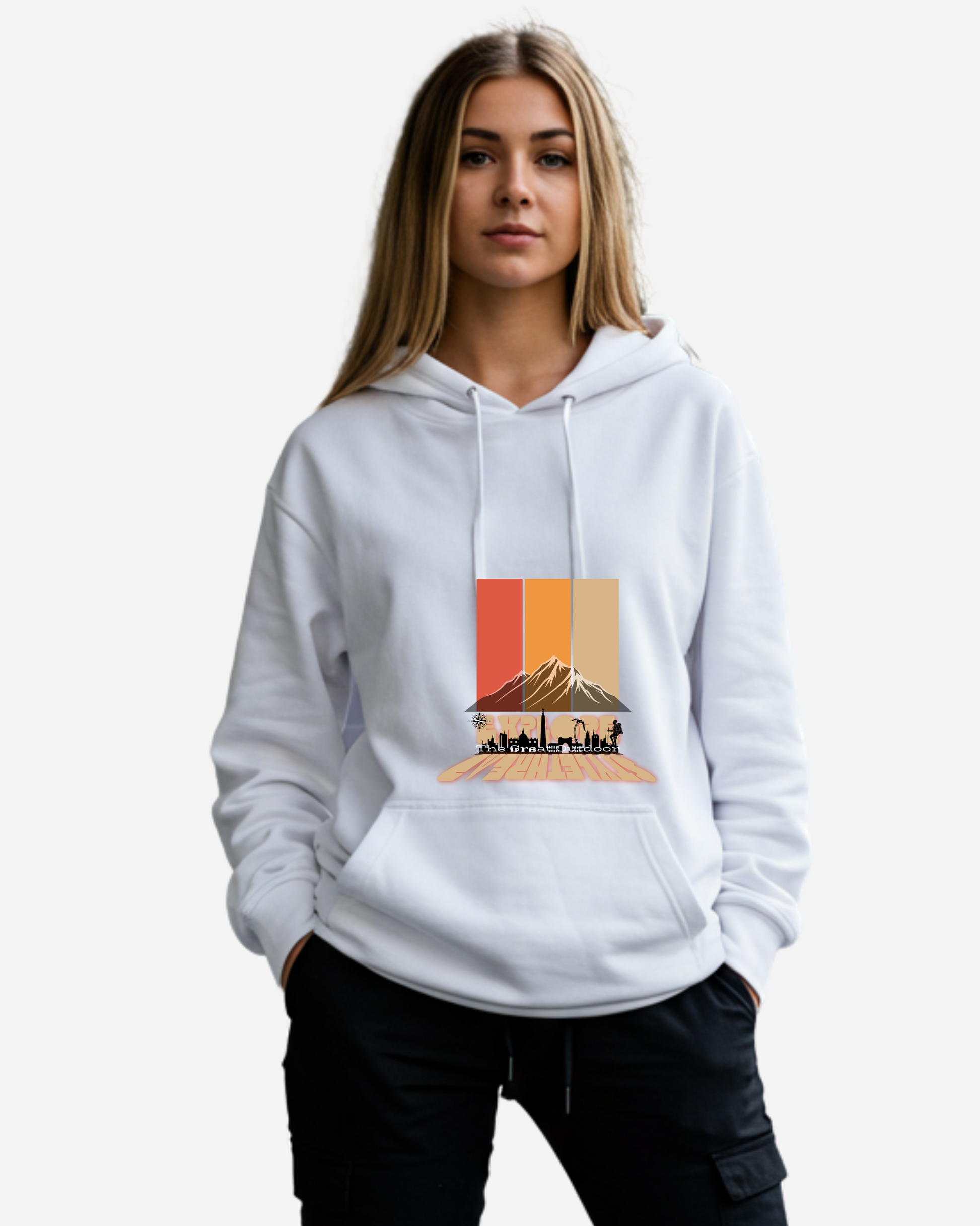 Explore Women's Oversized Hoodie