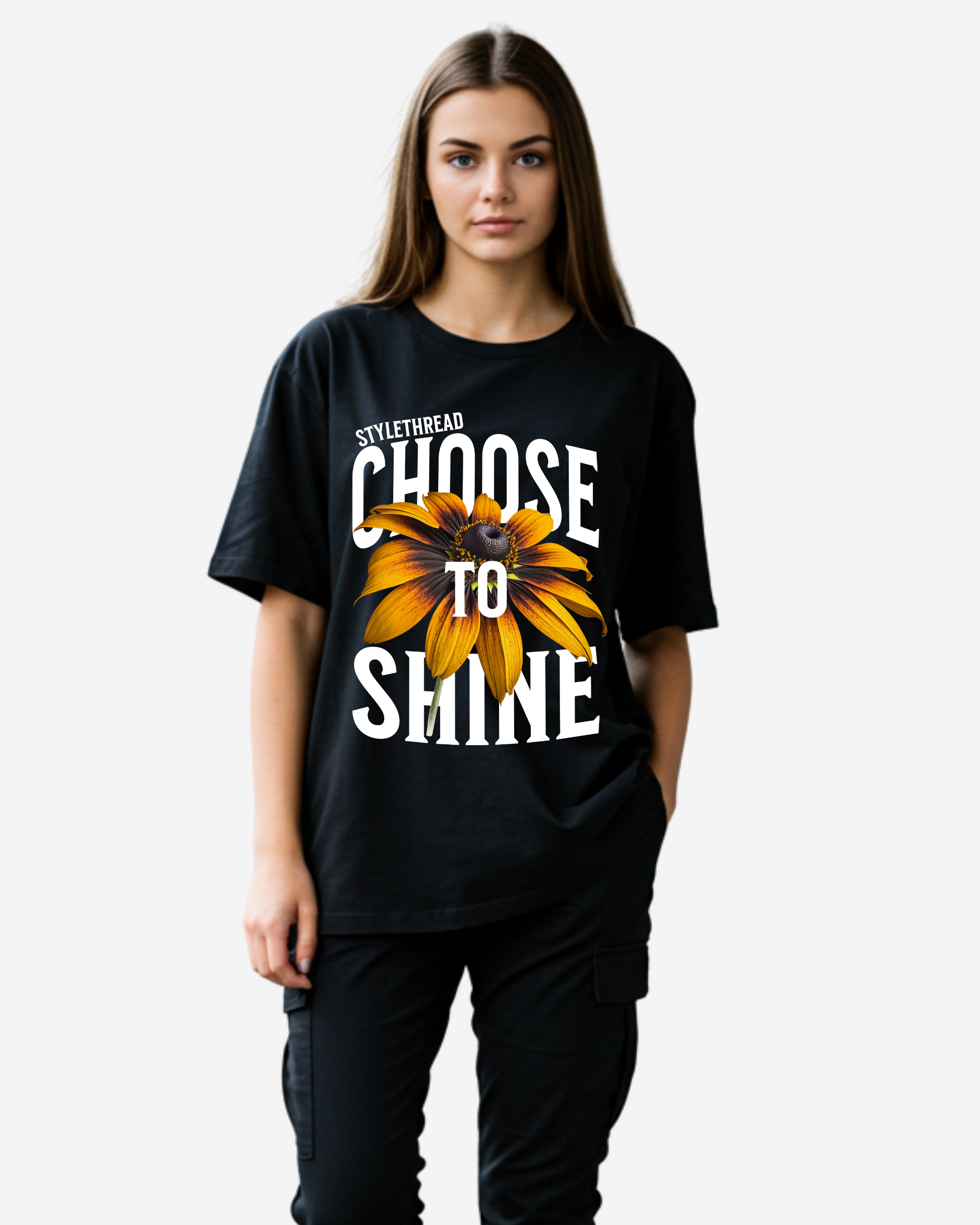 Choose To Shine Women's Oversized T-Shirt